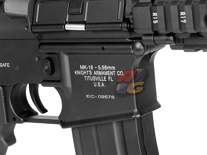 --Out of Stock--E&C 9" MK18 Mod1 AEG (KAC, Full Metal) - Click Image to Close