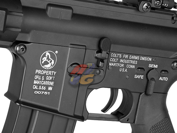 E&C SR16 URX AEG (Colt, Full Metal) - Click Image to Close
