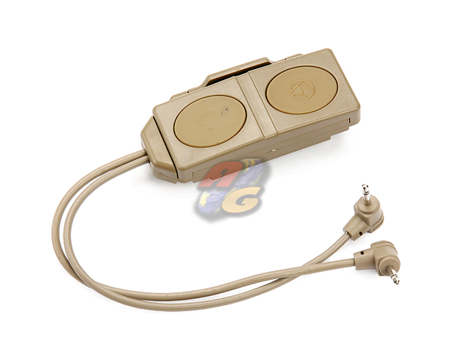 Element Double Remote Control For AN/PEQ 16A & M3X (Tan) - Click Image to Close