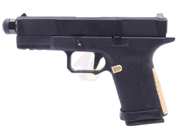 EMG SAI Utility Compact GBB Pistol ( Gold/ Licensed ) - Click Image to Close