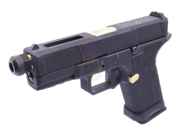 EMG SAI Utility Compact GBB Pistol ( Gold/ Licensed ) - Click Image to Close