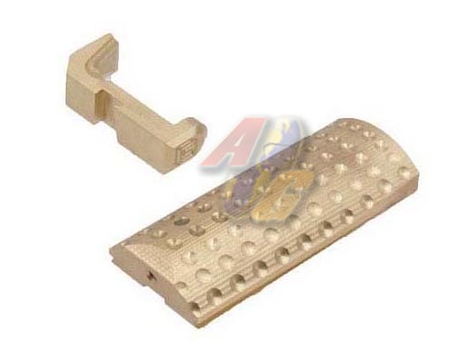EMG SAI BLU Compact Backstrap and Magazine Catch Kit ( Bronze ) - Click Image to Close