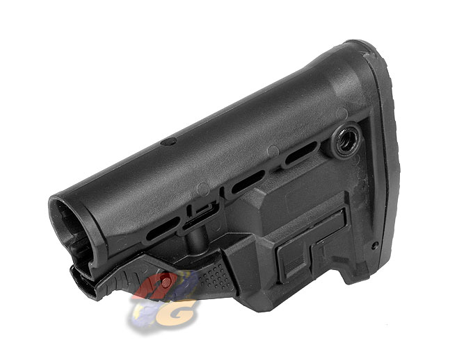 FAB M4 'SURVIVAL' Buttstock with 'BUILT-IN' Magazine Carrier ( BK ) - Click Image to Close