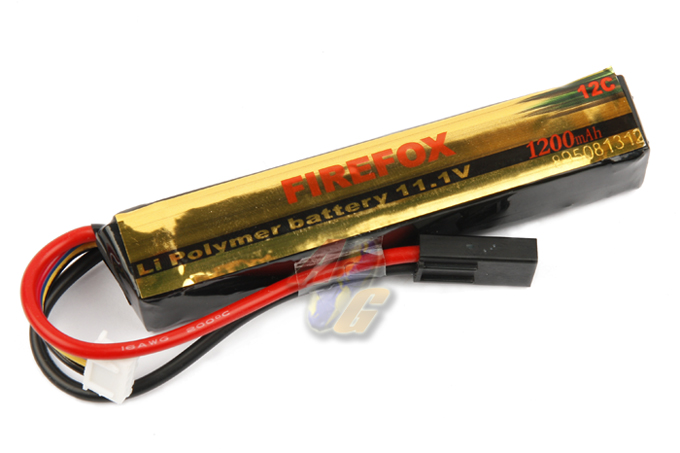 --Out of Stock--Firefox 11.1v 1200mah (12C) Li-Polymer Battery Pack - Click Image to Close