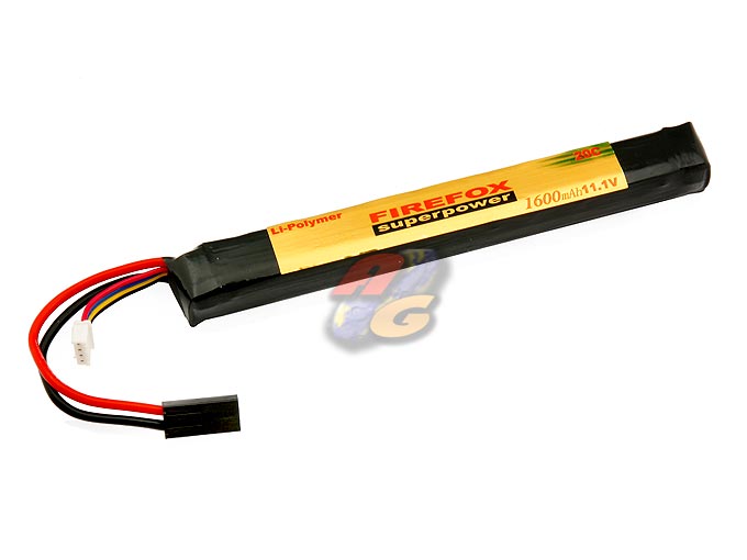 --Out of Stock--Firefox 11.1v 1600mah (20 C) Li-Polymer Battery Pack - Click Image to Close