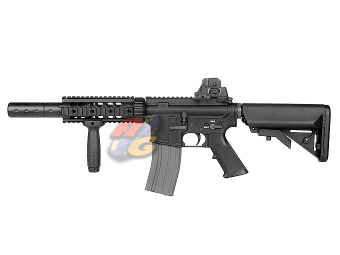 --Out of Stock--G&D M4 CQB SD FFRAS AEG (DTW, Max3) - Full Metal - Click Image to Close