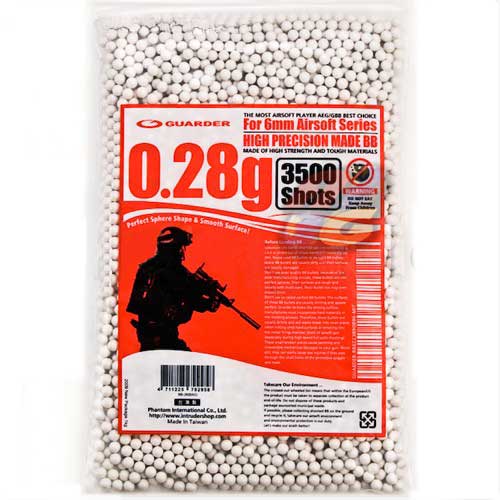--Out of Stock--Guarder High Precision 0.28g BB ( 3500rds ) - Click Image to Close