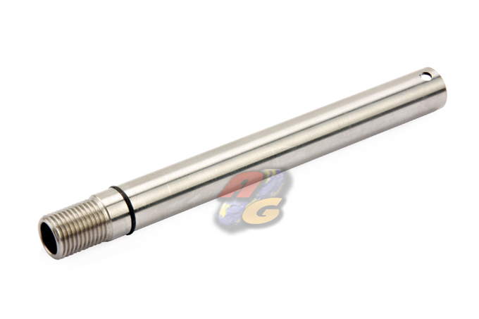 Guarder Stainless Threaded Outer Barrel For Marui 57 (SV) - Click Image to Close