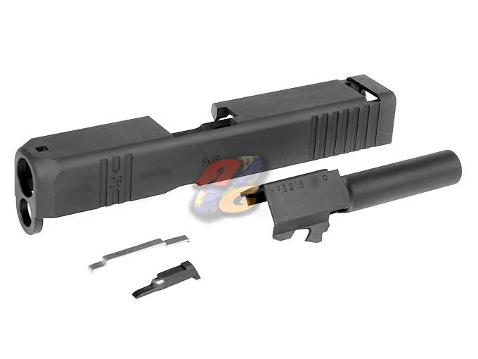 --Out of Stock--Guarder Steel CNC Slide & Barrel Kit For Marui H26 GBB (Custom Ver.) - Click Image to Close