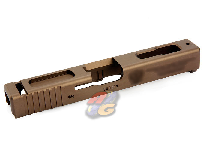 --Out of Stock--Guarder 7075 Aluminum CNC Slide For Marui H18C (Tan, CIA 60th ) - Click Image to Close