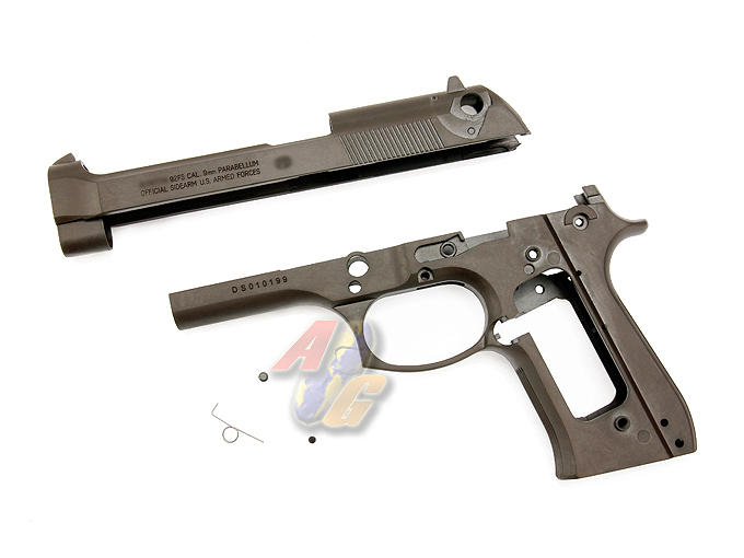--Out of Stock--Guarder Aluminum Slide & Frame For Marui M9 ( Desert Storm PB - Dark Gray) - Click Image to Close