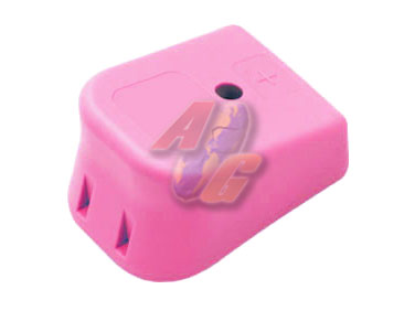 --Out of Stock--Guarder Extension Magazine Base For Tokyo Marui/ KJ Work G Series GBB ( Pink ) - Click Image to Close