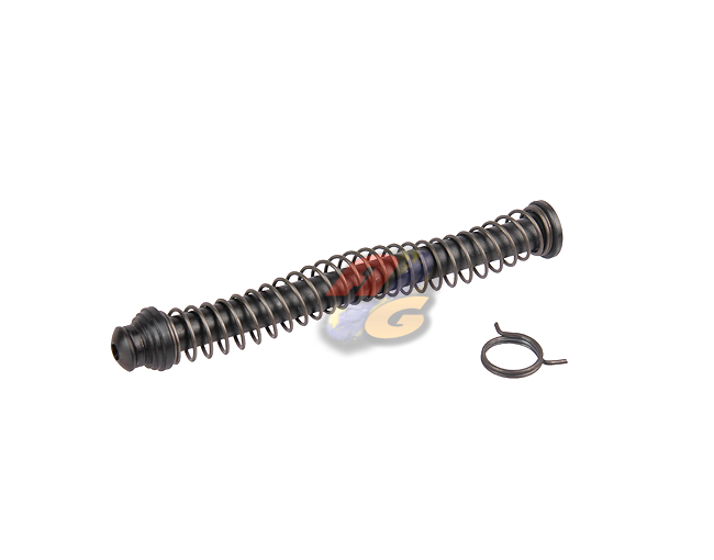 Guarder Stainless Recoil Spring Guide For Tokyo Marui/ HK/ WE G17 Series GBB with Guarder Slide ( S-Type, BK ) - Click Image to Close