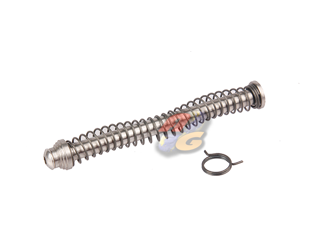 Guarder Stainless Recoil Spring Guide For Tokyo Marui/ HK/ WE G17 Series GBB with Guarder Slide ( S-Type, SV ) - Click Image to Close