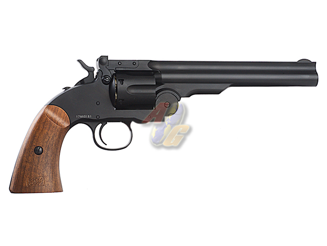 GUN HEAVEN 1877 MAJOR 3 6mm Co2 Revolver ( Black ) - Click Image to Close
