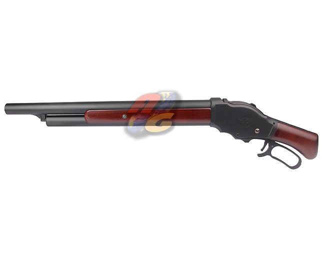 --Out of Stock--GUN HEAVEN M1887 Terminator 2 Shotgun ( Full Metal/ Real Wood ) - Click Image to Close