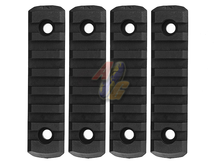 GK Tactical M-Lok Nylon 7 Picatinny Rail Sections ( Black ) - Click Image to Close