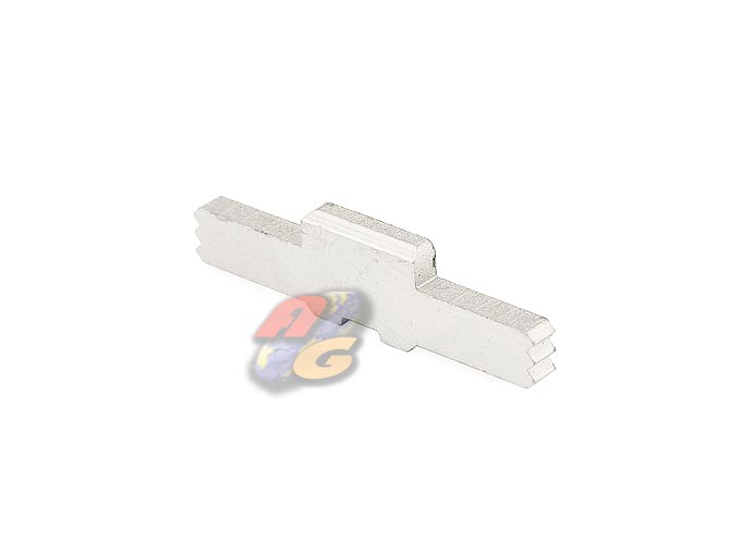 --Out of Stock--GunsModify CNC Steel Extended Slide Lock For Marui G Series (SV) - Click Image to Close