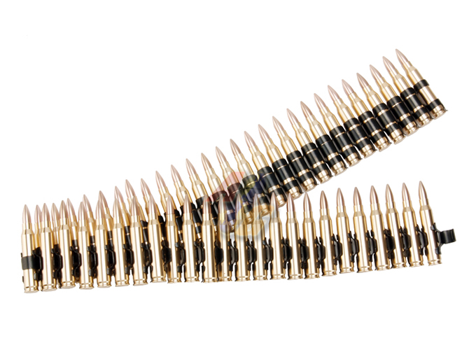 G&P M249 5.56 Cartridge Belt (50 Cartridges) (Aluminum) - Click Image to Close