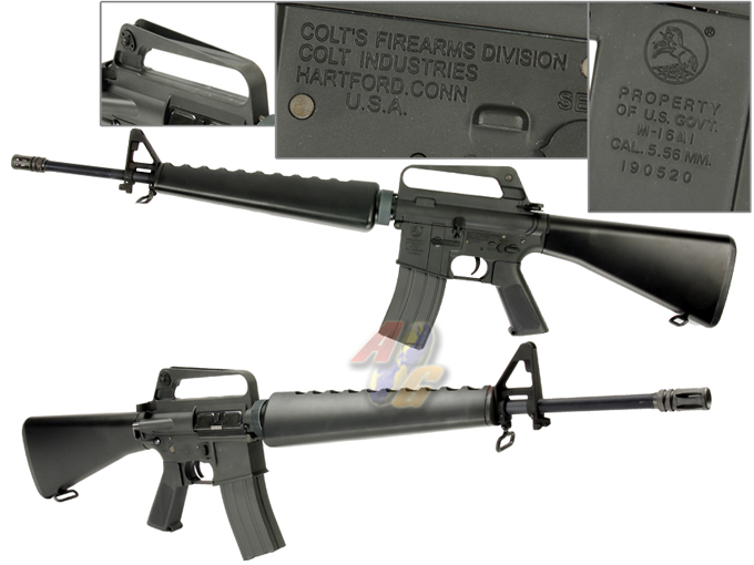 G&P Colt M16 A1 AEG ( Full Metal ) ( Custom Gun ) - Click Image to Close