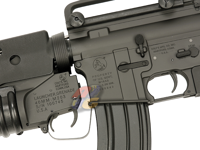--Out of Stock--G&P M16A3 AEG With M203 - Click Image to Close