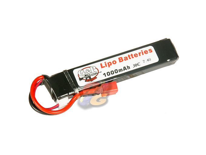 G&P 7.4v 1000mAh (30C) Li-Poly Rechargeable Battery ( Last One ) - Click Image to Close
