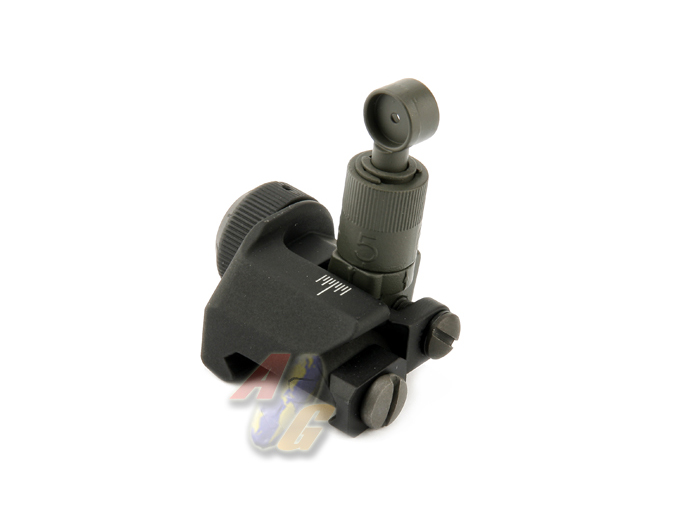 --Out of Stock--BF SR25 600M Flip Up Rear Sight - Click Image to Close