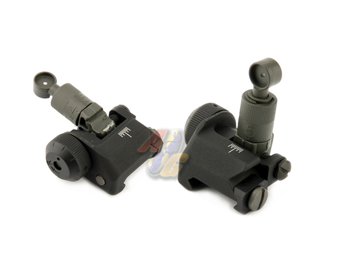 G&P Military 600M Flip Up Rear Sight - Click Image to Close