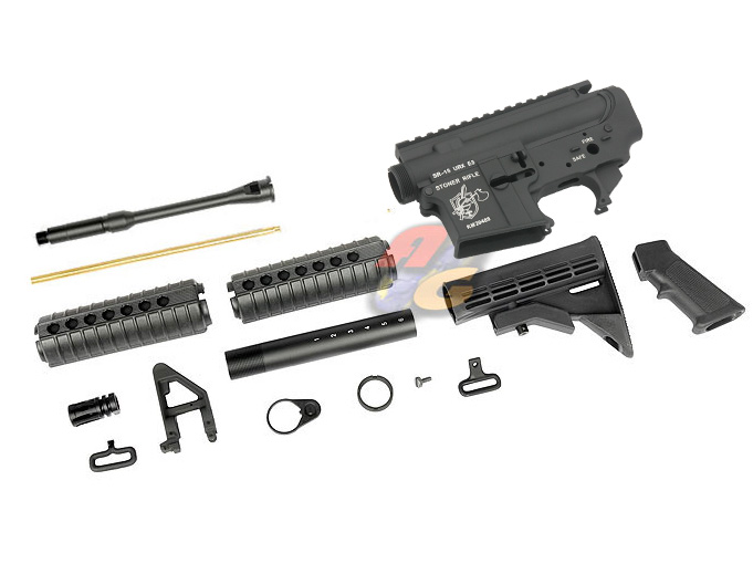 G&P WOK M4 CQB GBB Carbine Kit ( SR15 ) - Click Image to Close