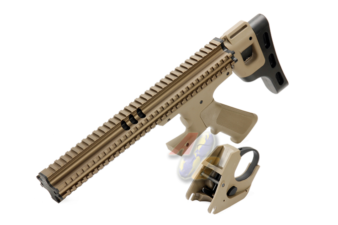 VFC MK13 MOD 0 EGLM Standalone Grenade Launcher Pistol Handle ( TAN ) - Click Image to Close