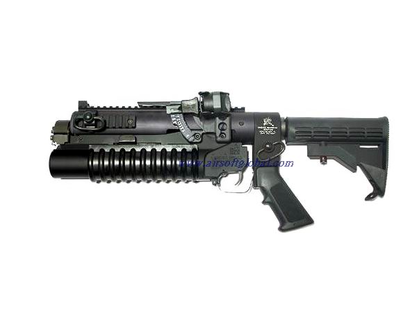 --Out of Stock--G&P Military Type Standalone Grenade Launcher With 6 Position Stock Full Set (S) - Click Image to Close