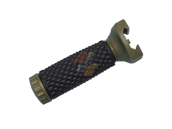 --Out of Stock--G&P Ball Ball Foregrip ( Long, Black 2-Tone ) - Click Image to Close