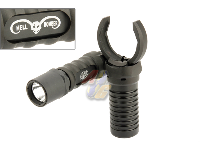 --Out of Stock--G&P M203 Tactical Grip With Flashlight ( Short ) - Click Image to Close
