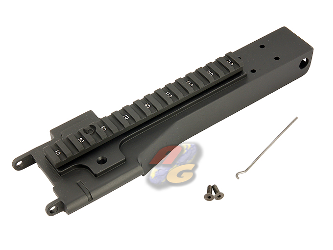 G&P Metal Feed Tray Cover With Rail For Top M249 - Click Image to Close