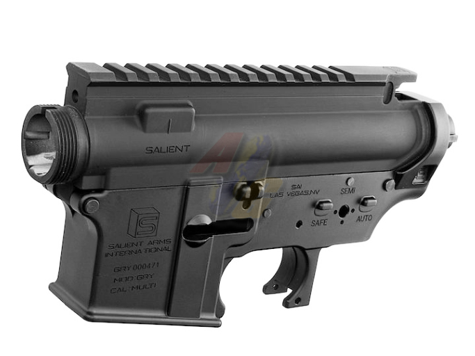 G&P Salient Arms Licensed Gen.2 Metal Body For Tokyo Marui M4/ M16, G&P F.R.S. Series AEG ( BK ) - Click Image to Close