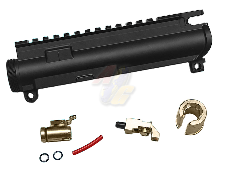 --Out of Stock--G&P MWS Forged Aluminum M4 Upper Receiver with Hop Up Chamber ( New Version ) - Click Image to Close
