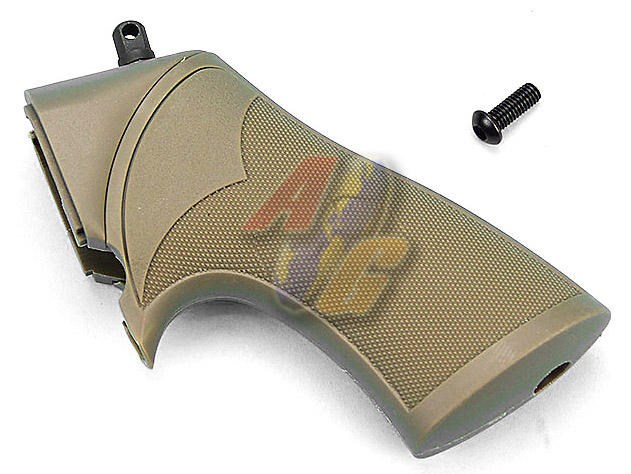 G&P Revolver Style Shotgun Grip For G&P M870 Sereis Shotgun ( Sand ) - Click Image to Close