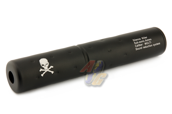 --Out of Stock--G&P Silent Killer Silencer (Anti-Clockwise) (Black) - Click Image to Close