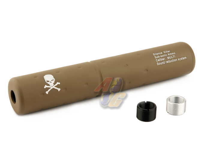 --Out of Stock--G&P Silent Killer Silencer ( +/- ) (Sand) - Click Image to Close