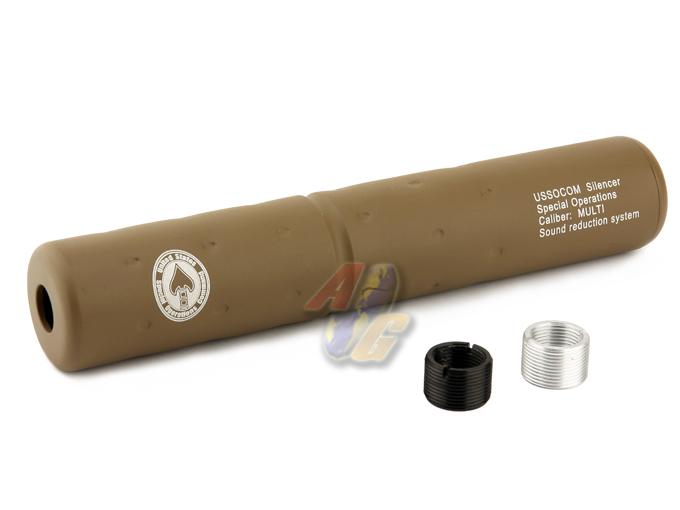 --Out of Stock--G&P USSOCOM Silencer (+/-) (Sand) - Click Image to Close