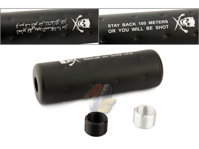 --Out of Stock--G&P Stubby Silencer (14mm+/-) - Click Image to Close