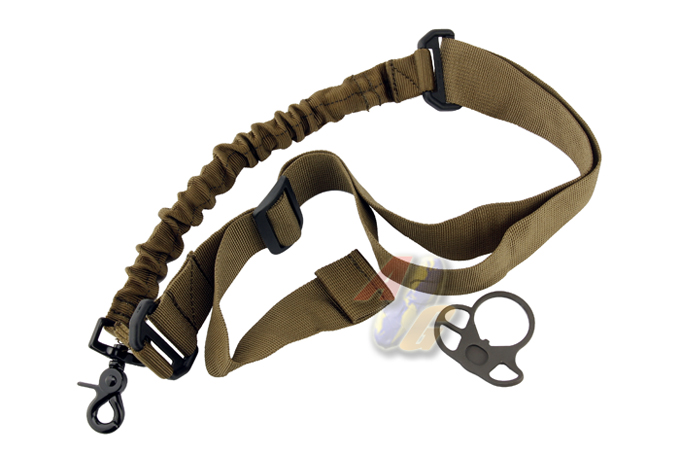 G&P WA M4 Steel Sling Adaptor With Bungee Sling ( OD ) - Click Image to Close
