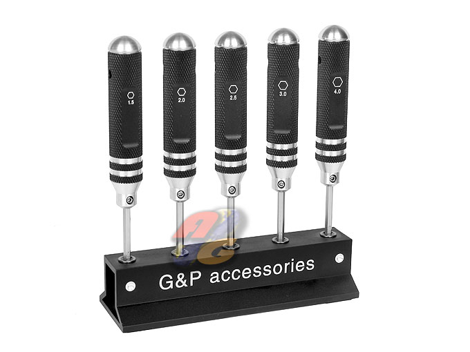 G&P Precision Screwdriver Set (HEX) (5 Pcs) - Click Image to Close