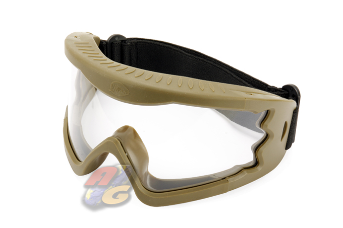 HAKKOTSU X-Eye Wide View Shooting Goggle (OD, Clear Lens) - Click Image to Close