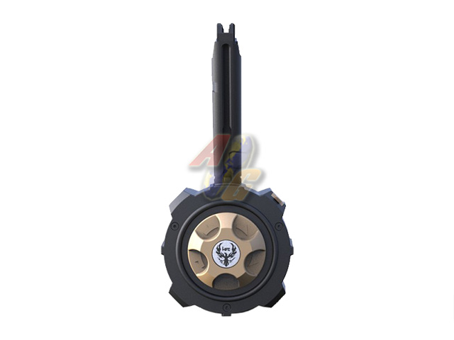 --Out of Stock--HFC G Series 130rds Gas Drum Magazine For Tokyo Marui, WE, HFC G Series GBB - Click Image to Close