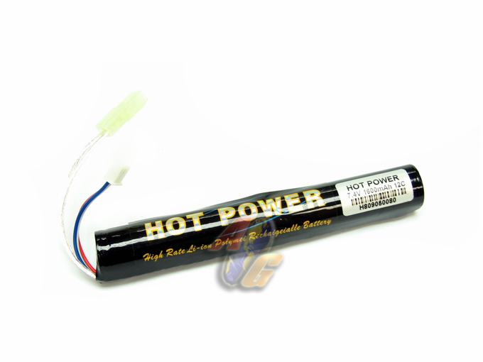 HOT POWER 7.4v 1600mah (12C) Lithium Power Battery Pack - Click Image to Close