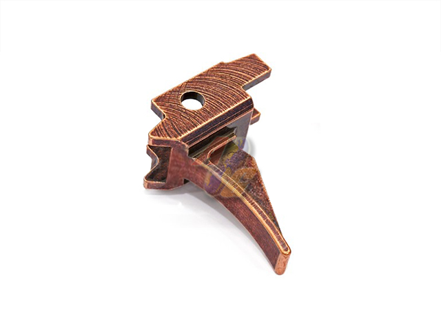 --Out of Stock--Hephaestus CNC Steel Trigger For GHK AK Series GBB ( Type A, Bronze ) - Click Image to Close