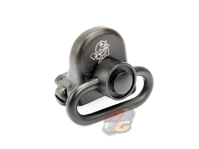 Iron Airsoft KAC Style Hand Stop With QD Sling Swivel - Click Image to Close