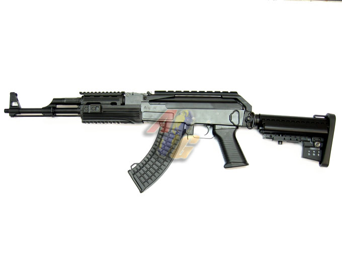 --Out of Stock--Jing Gong AK47 Tactical With Top Rail AEG ( Full Metal ) - Click Image to Close