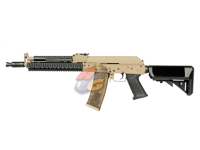 --Out of Stock--Jing Gong Tactical AK AEG (Tan) - Click Image to Close